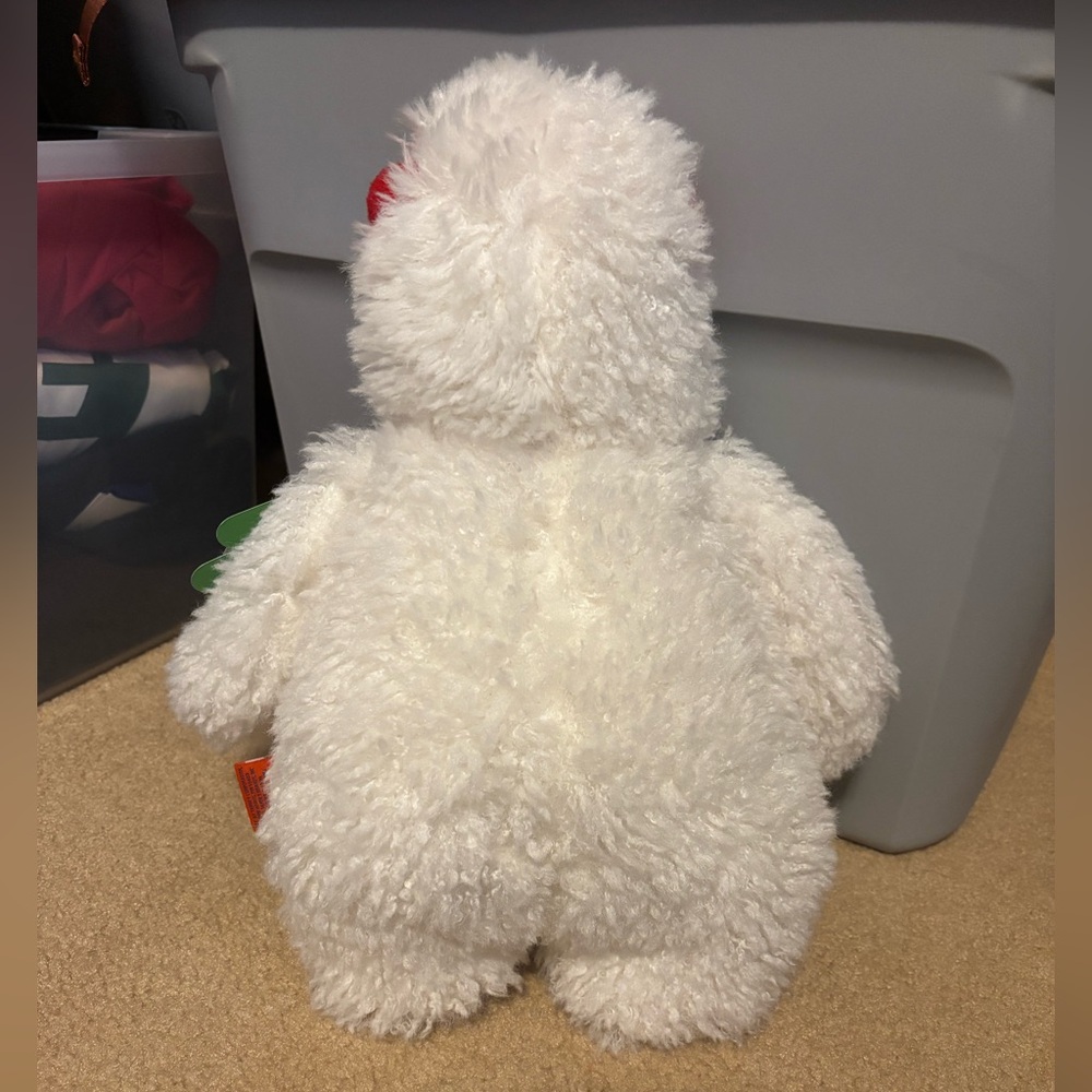Target 🎯 Exclusive Gigglescape Fluffy Yeti Man Plush Toy with Red Earmuffs - Picture 4 of 4